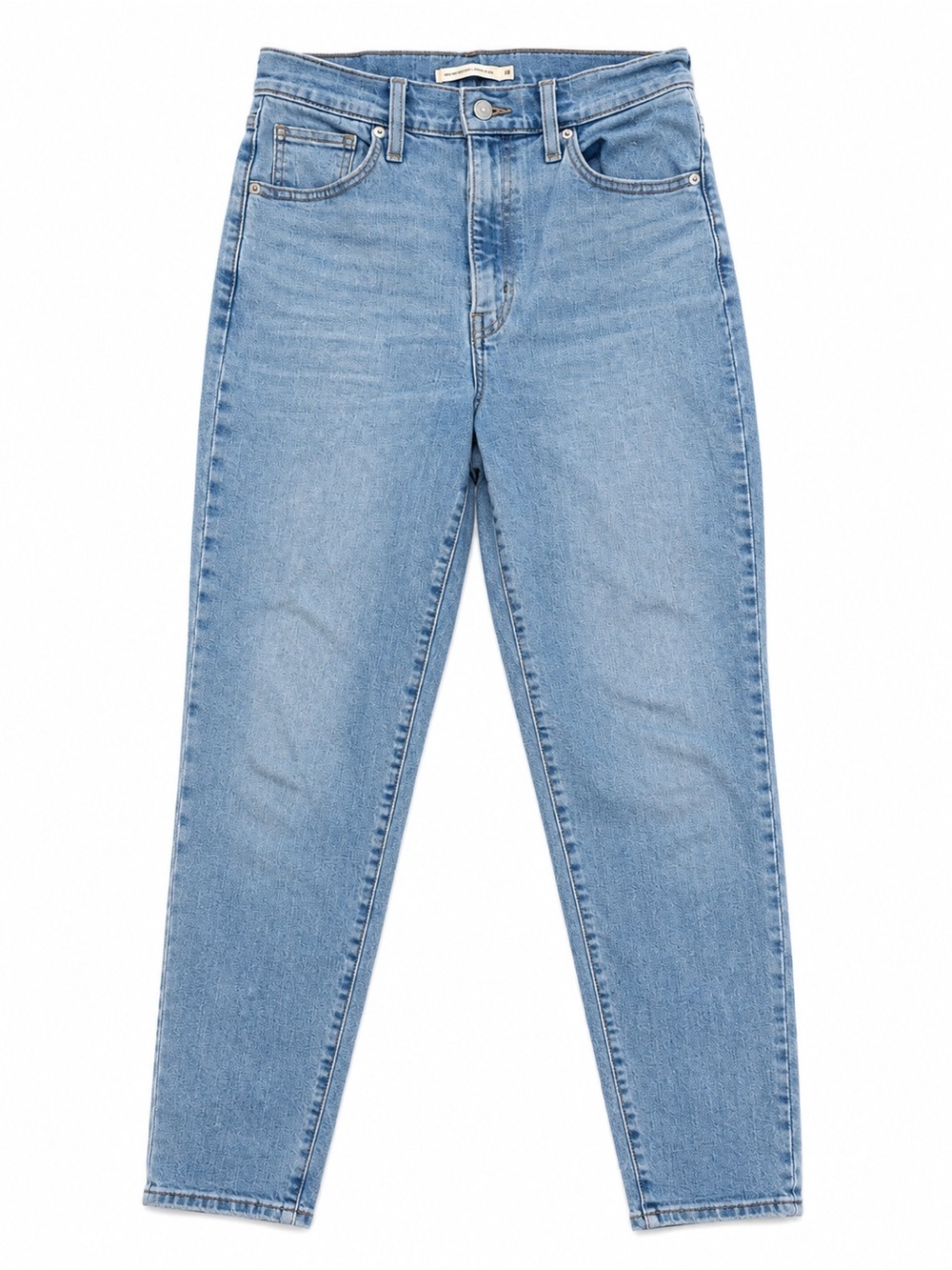 Levi’s High Waisted Mom Jeans W28 L29 Light Wash High Rise